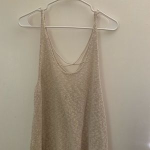 Knitted tank top
